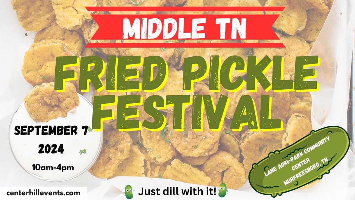 Vendor @ Middle TN Fried Pickle Festival 