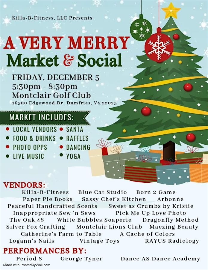 4th Annual A Very Merry Market and Social