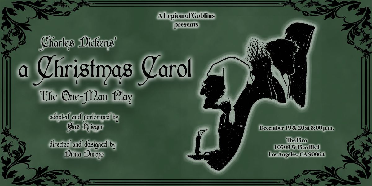 Charles Dickens' A Christmas Carol, The One-Man Play