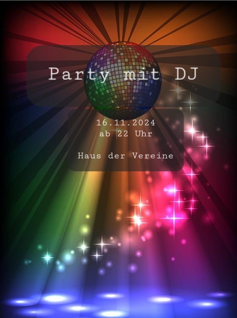 Party mit DJ