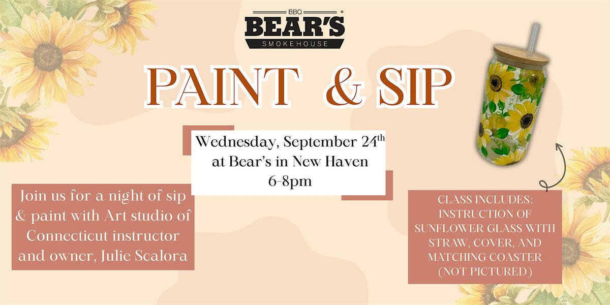 Sip & Paint at Bear's New Haven