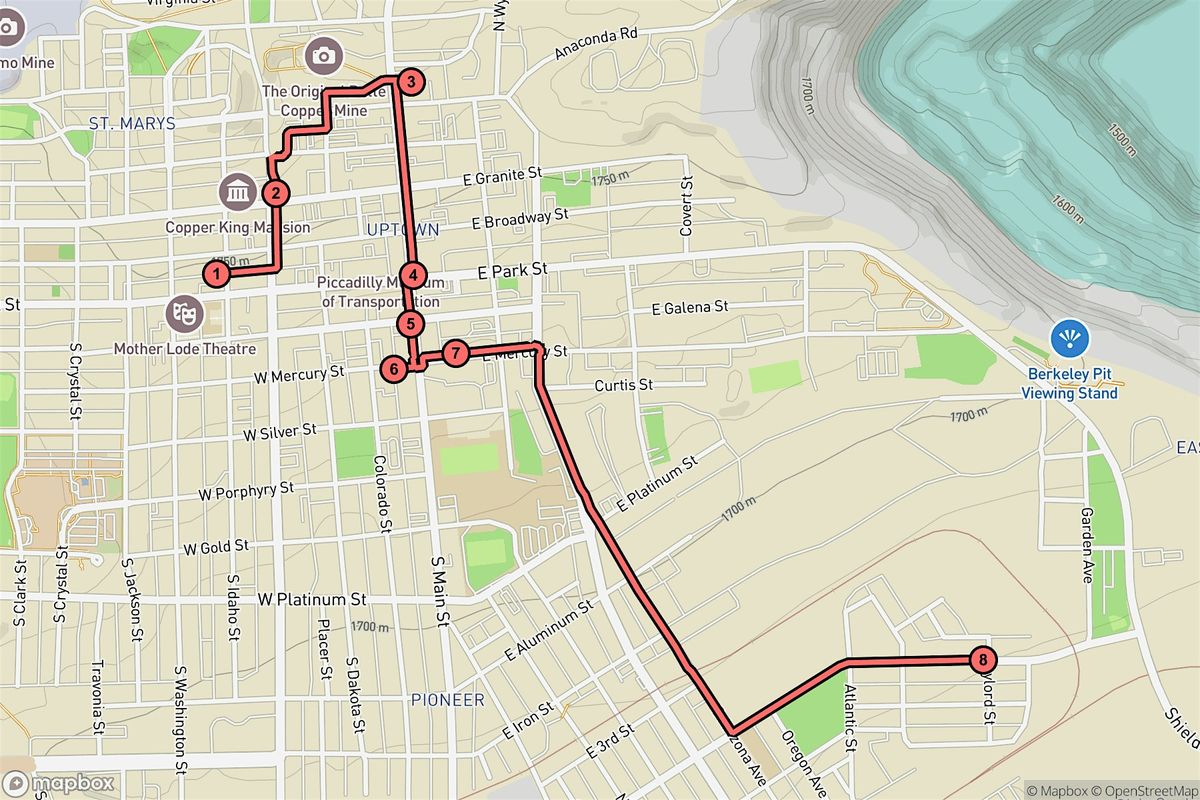 Butte Audio Tour: Mansions, Mysteries, and the Miners\u2019 Legacy