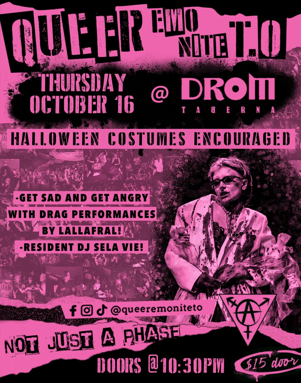 Queer Emo Nite TO V.17 Halloween Edition