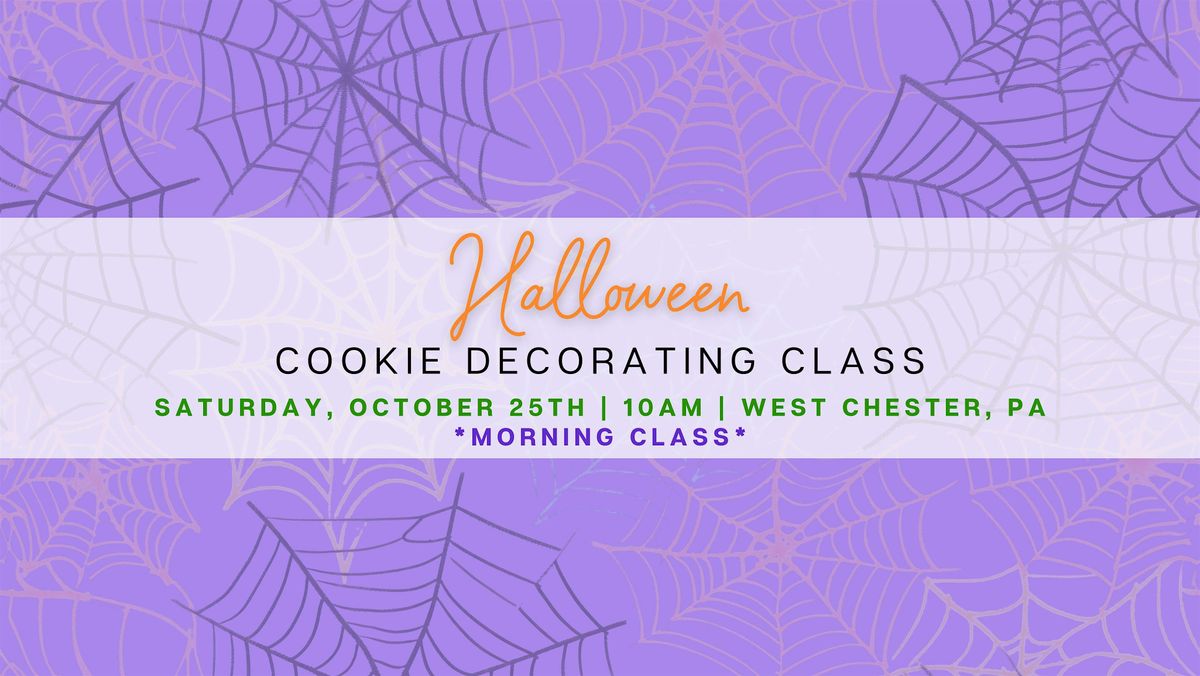 Halloween Cookie Decorating Class - SATURDAY 10\/25