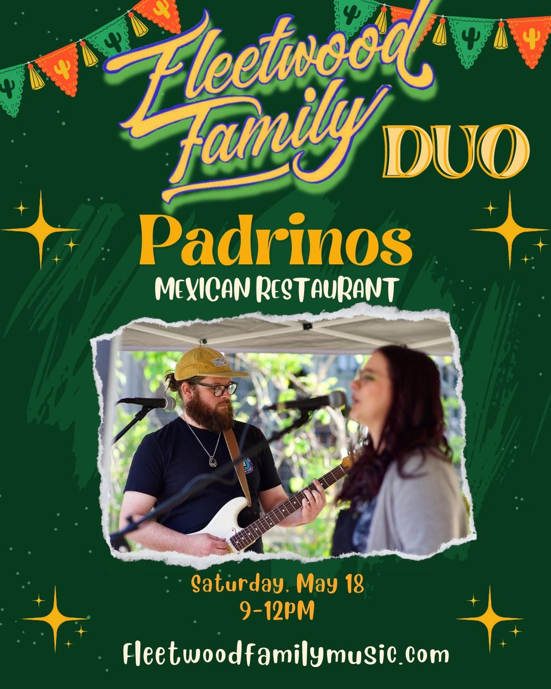 Fleetwood Family Duo @Padrinos Mexican Restaurant 