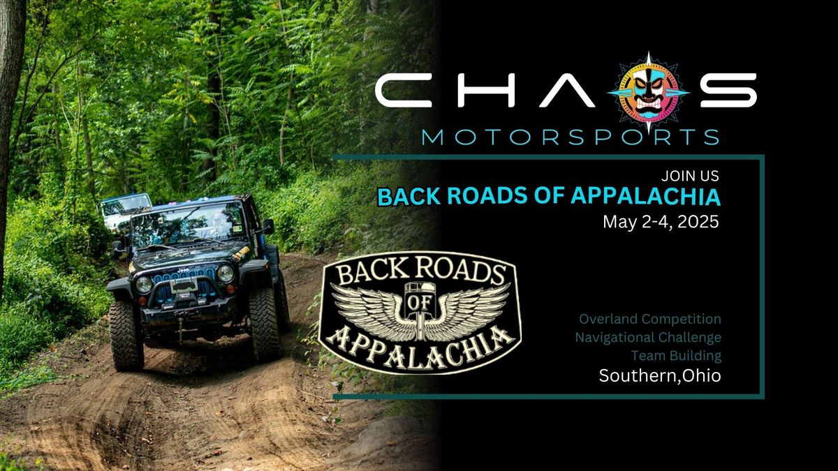 Chaos Supports 24 Hours of Appalachia Overland