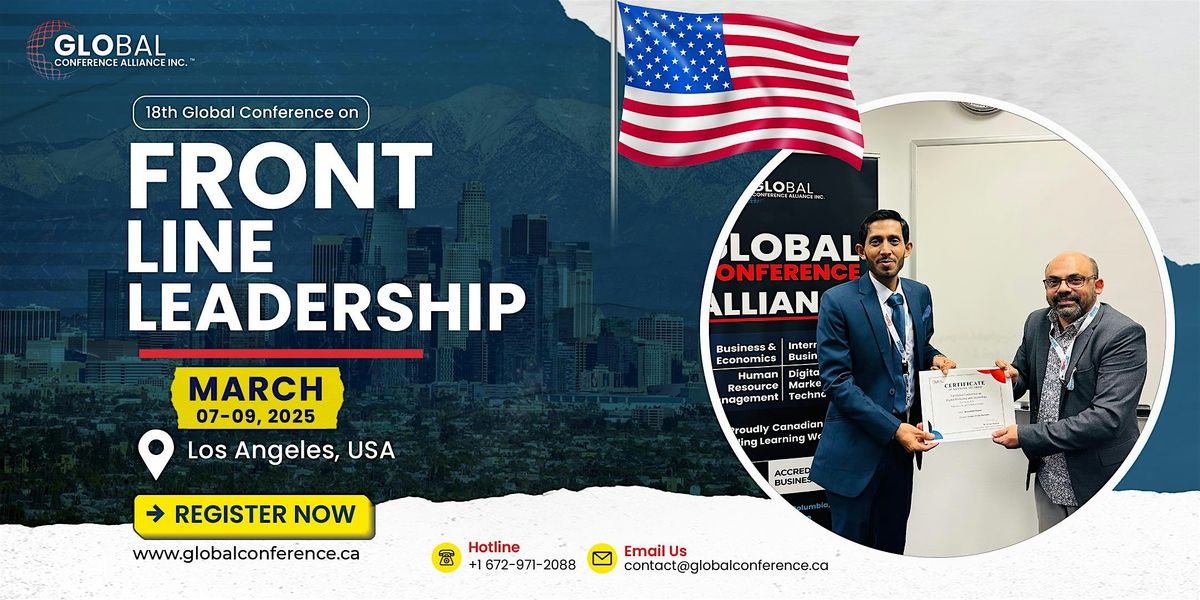 18th Global Conference on Front Line Leadership (GCFLL)