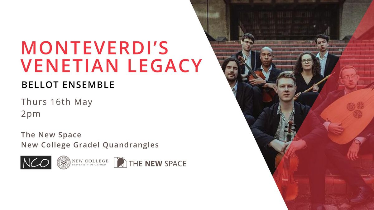 Monteverdi's Venetian Legacy- Early Music at the Space
