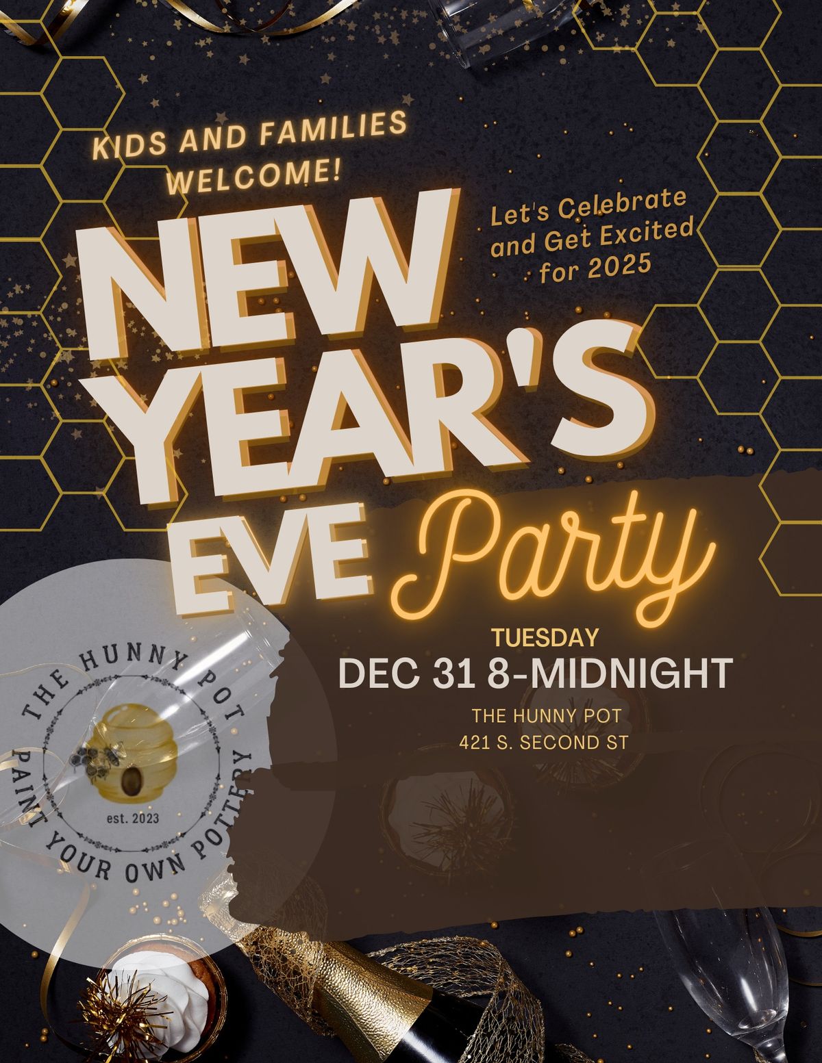 New Year\u2019s Eve Party in the Hive!