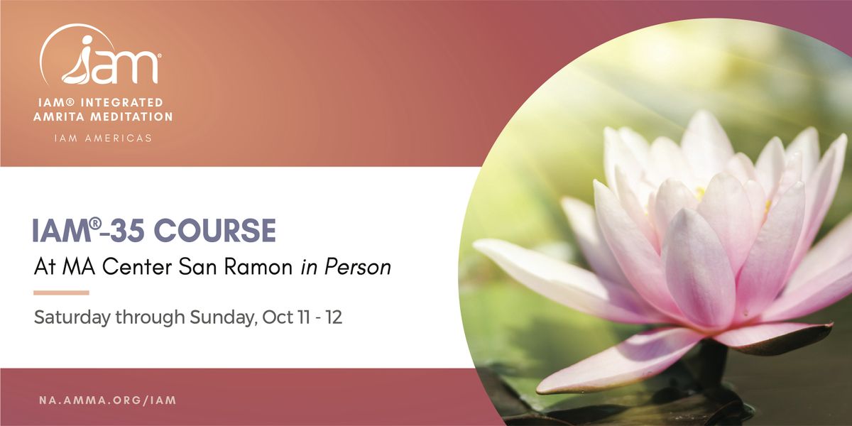 IAM-35 Meditation Course in Person