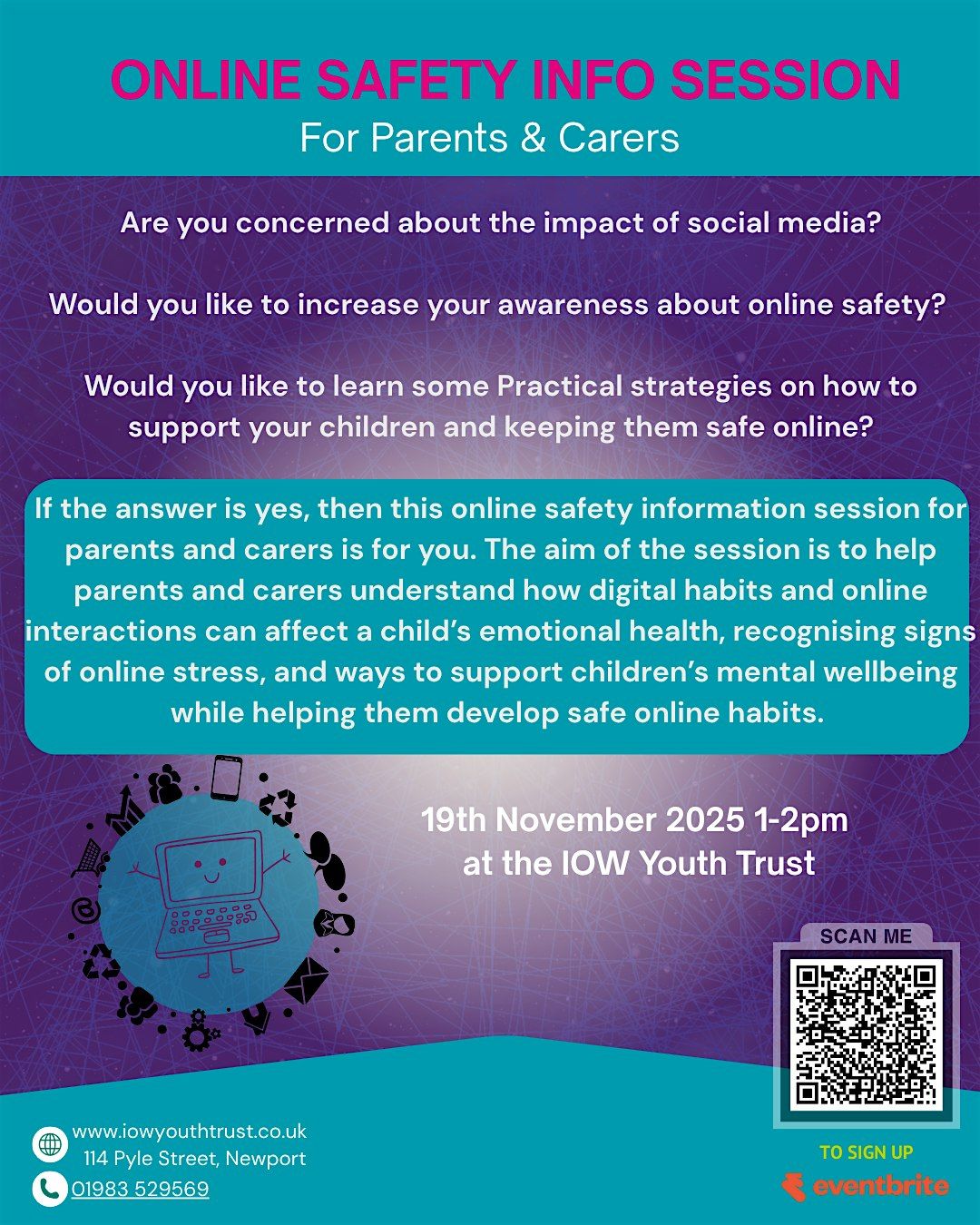 Parent\/Carer Info Session on Online Safety
