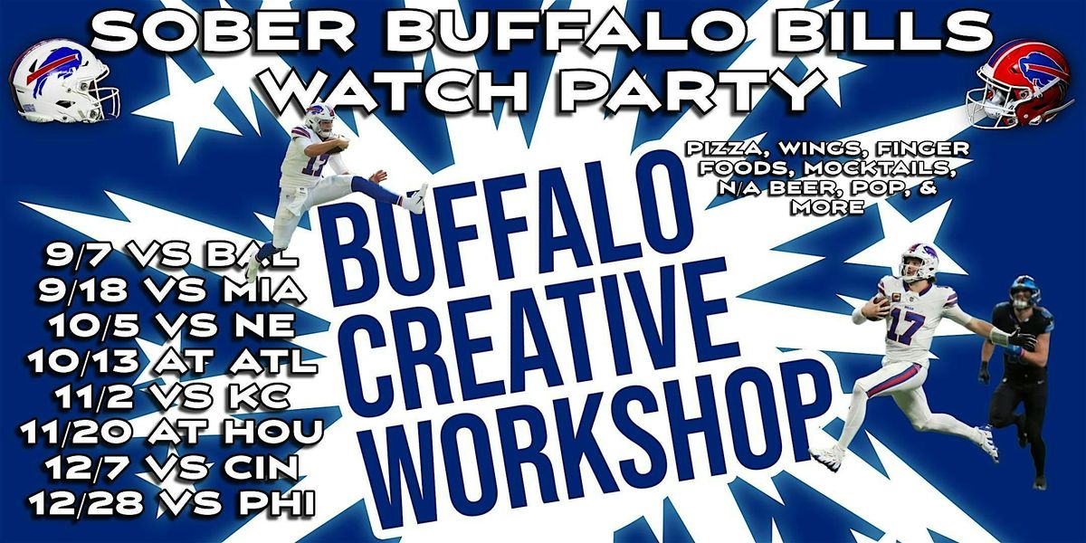 Sober Buffalo Bills Watch Party at BCW