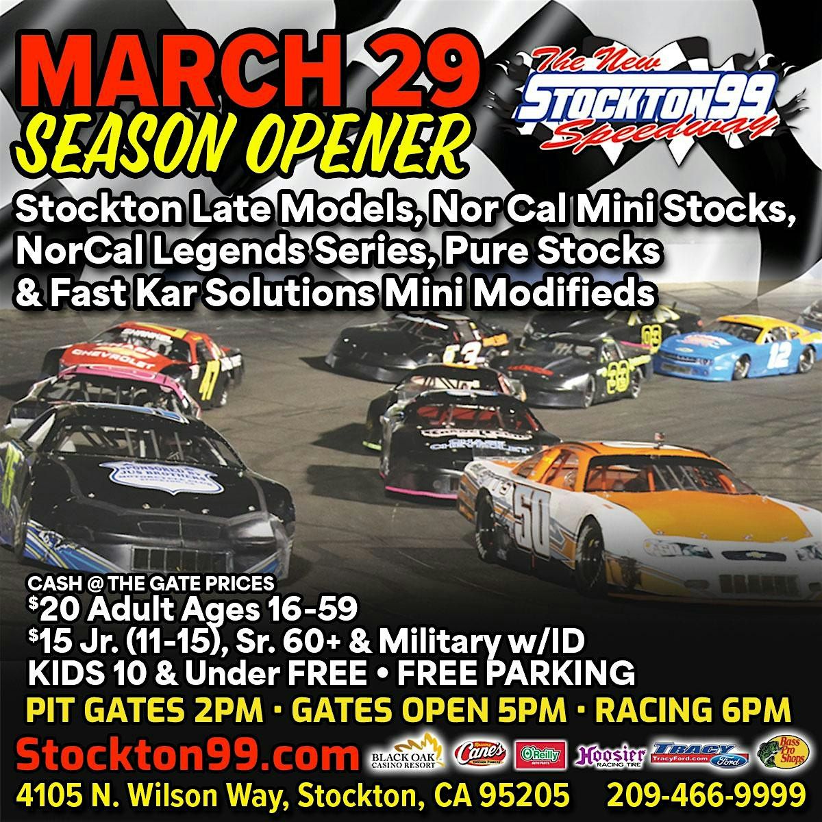 Stockton 99 Speedway 76th Season Opener