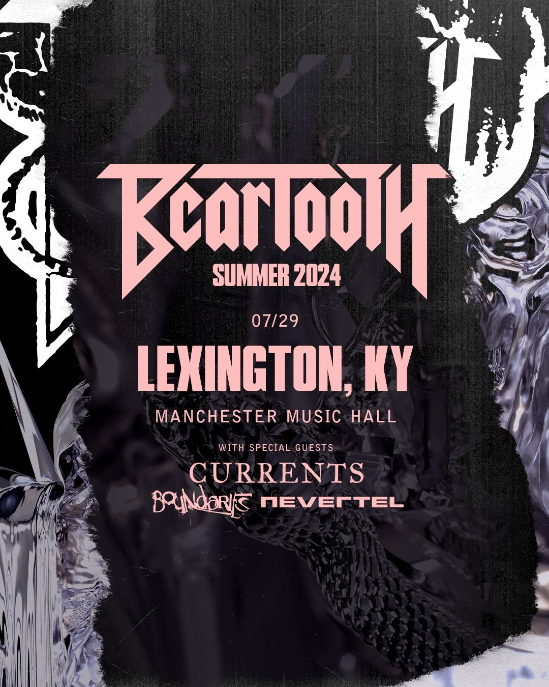 Beartooth with Currents, Boundaries, and Nevertel - Lexington, KY 