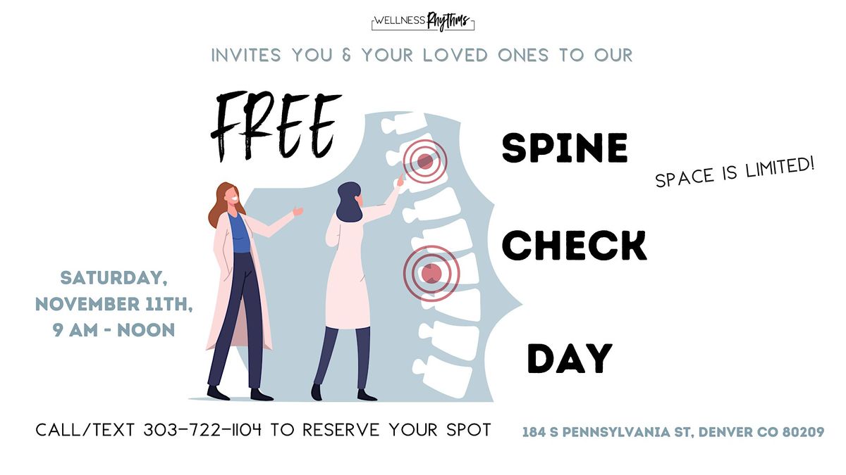 Free Spine Check Day!