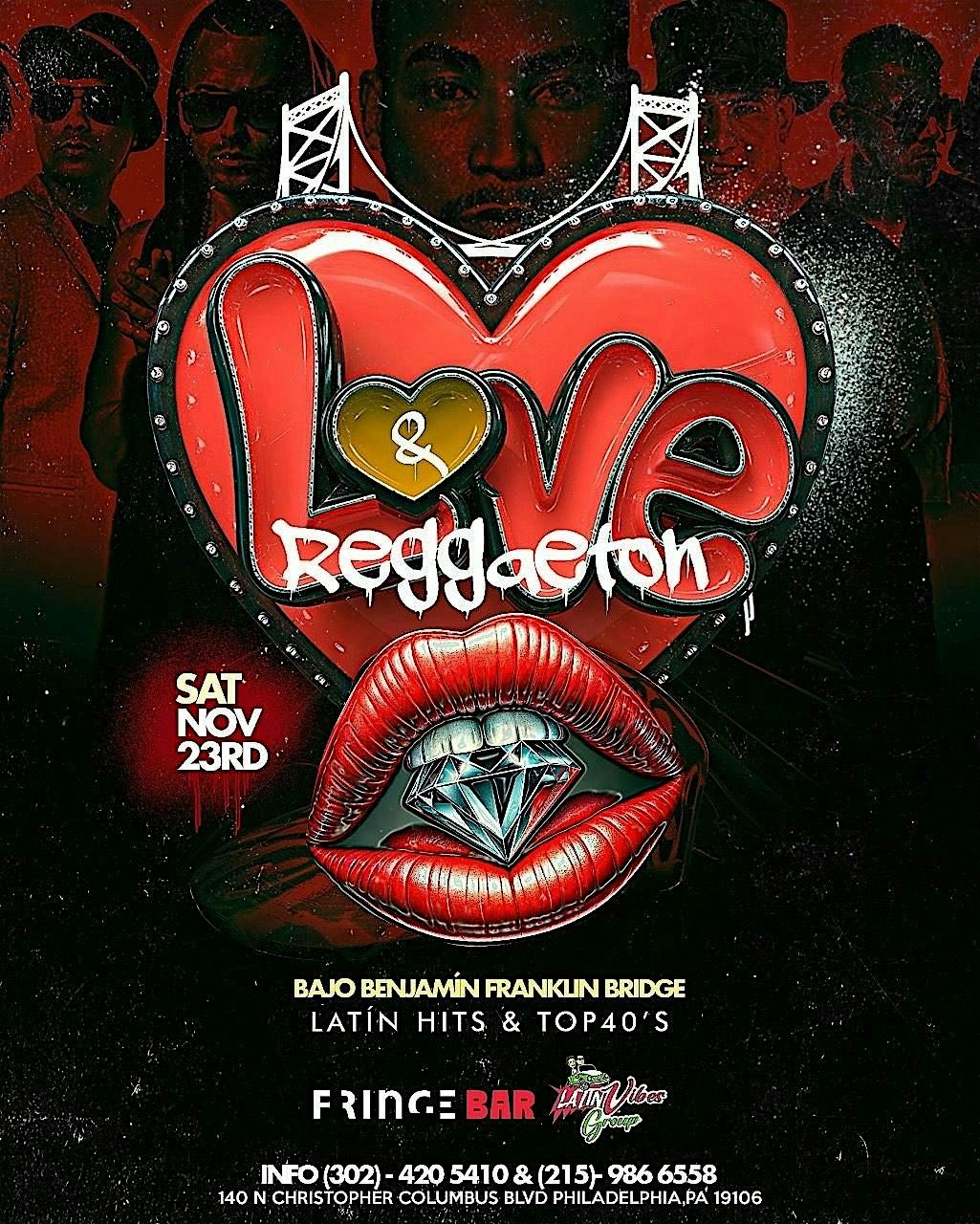 LOVE & REGGAETON \/ MASION FRINGE BAR