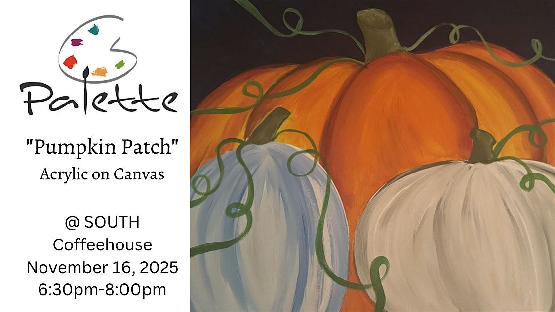 Palette Paint Experience: Pumpkin Patch