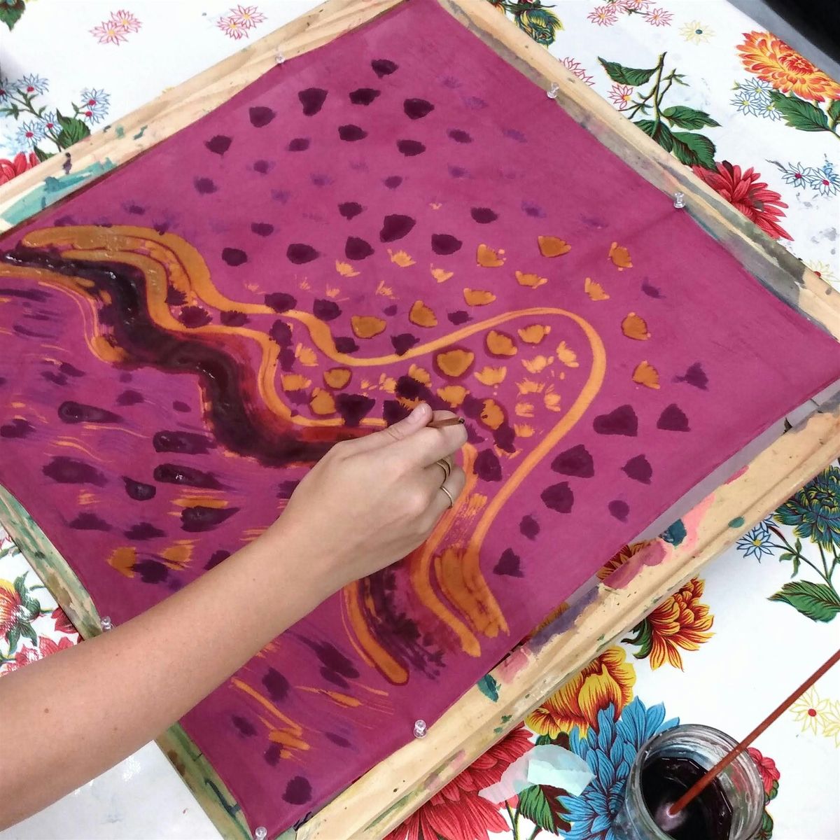 Painting with Natural Dyes