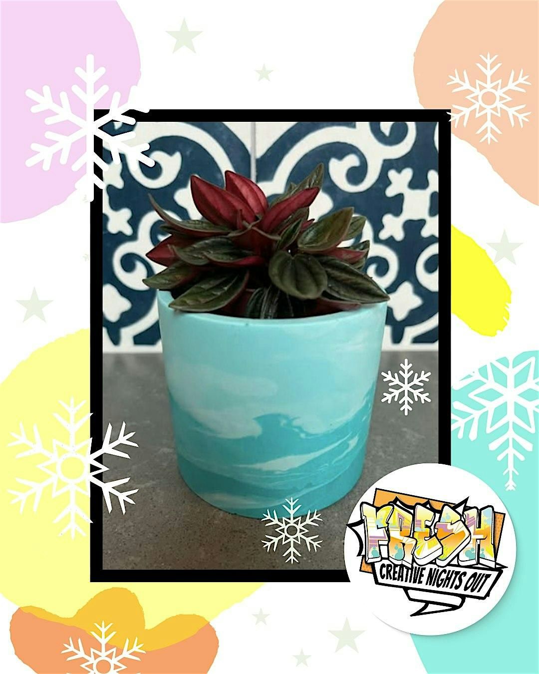 CAST A JESMONITE POT WORKSHOP | EALING | WEST LONDON