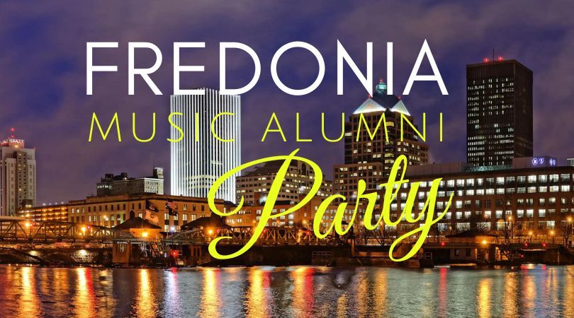 Fredonia Music Alumni Party at NYSSMA Winter Conference