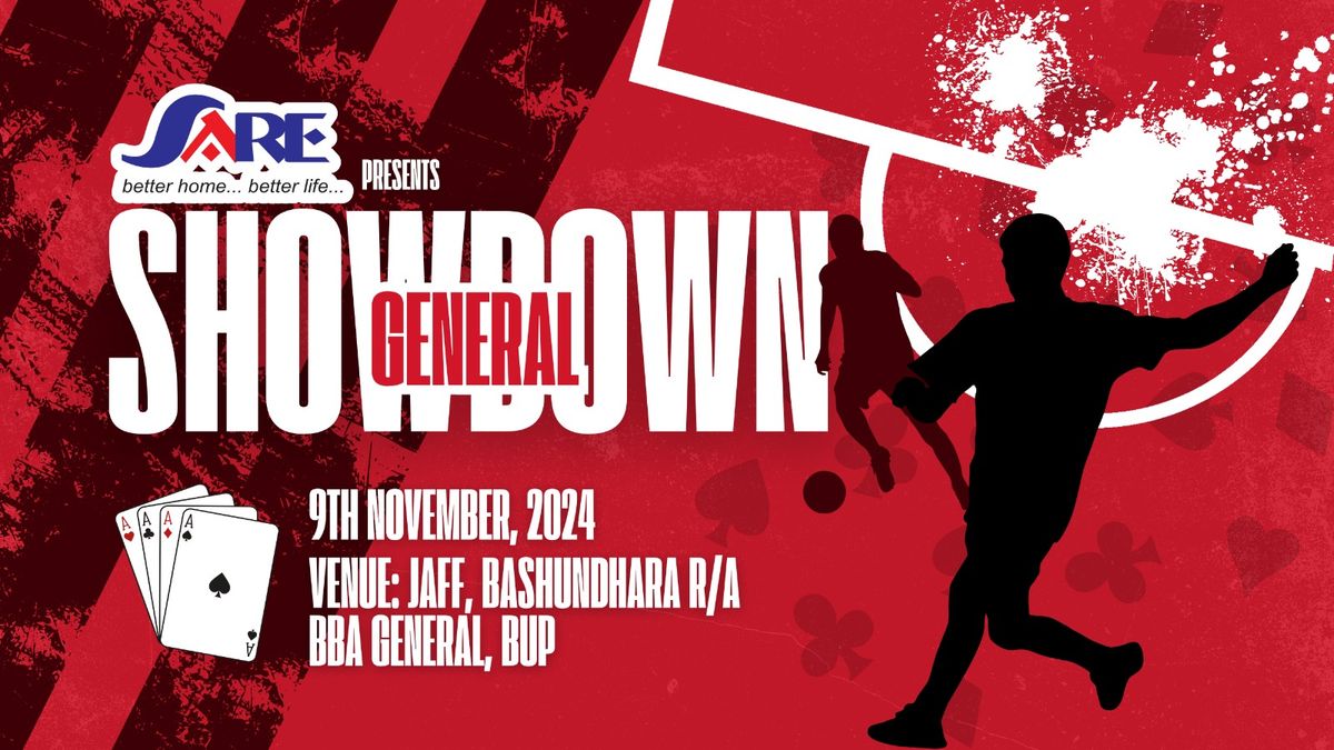 GENERAL SHOWDOWN Presented By Shamsul Alamin Real Estate Ltd.