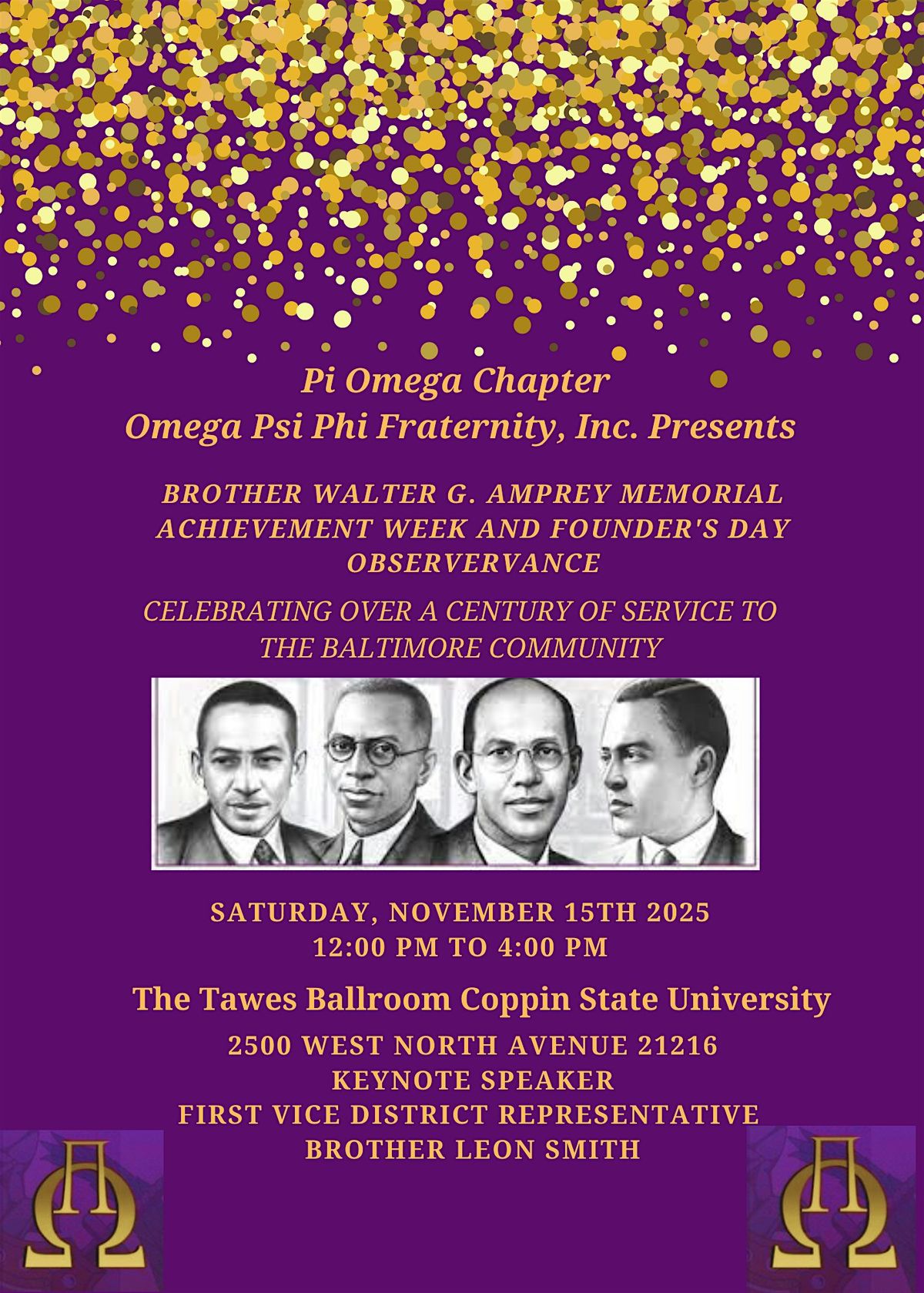 Charm City Ques Presents ... Achievement Week and Founder's Day Observance