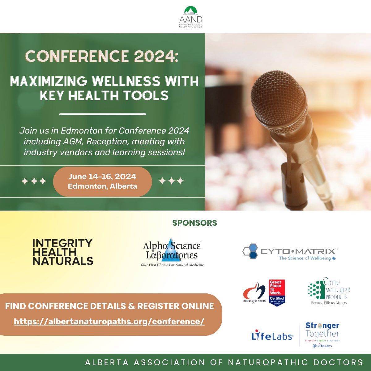 Conference 2024: Maximizing Wellness with Key Health Tools