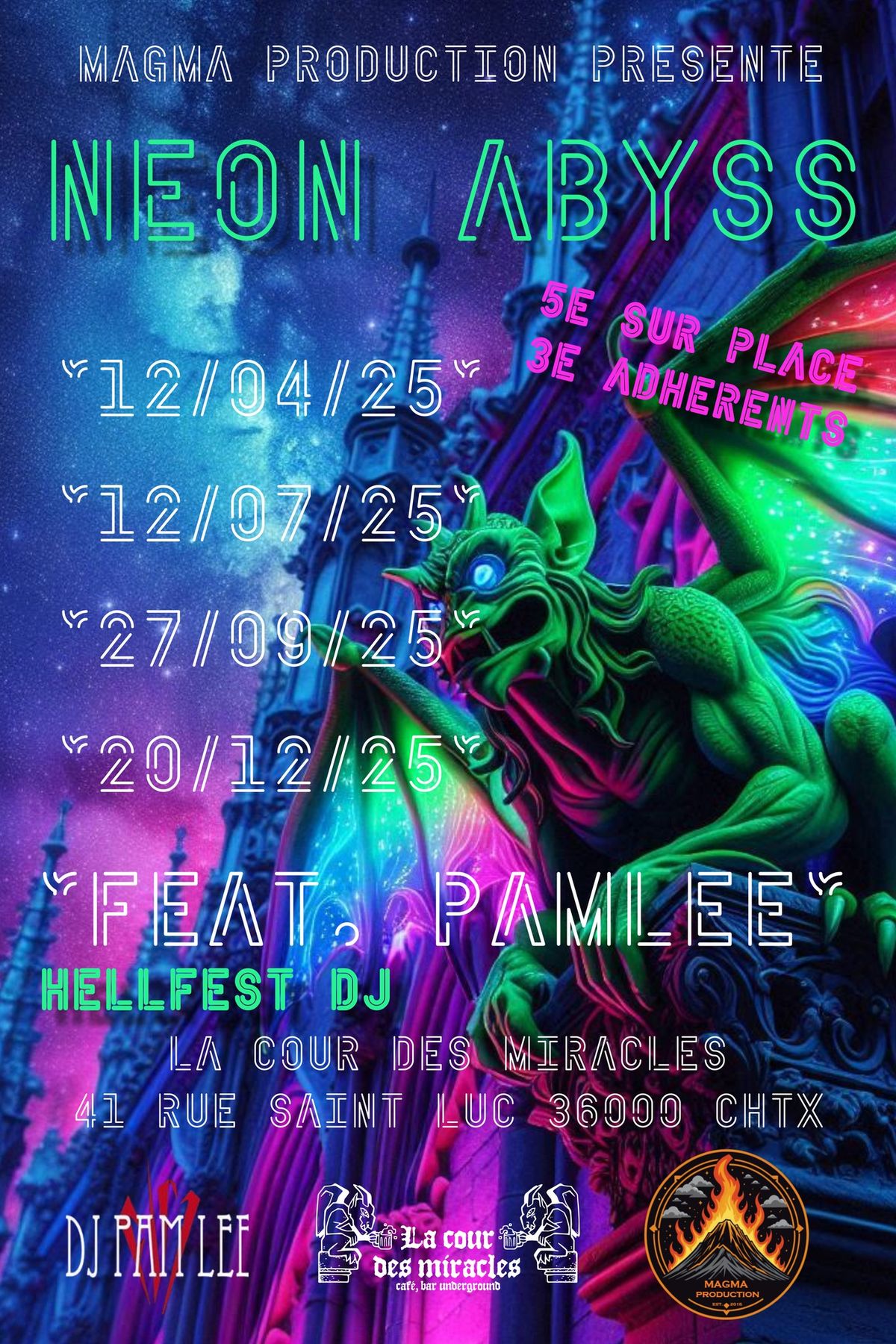 SOIREE DARK ELECTRO \/ INDUS | DJ PAMLEE