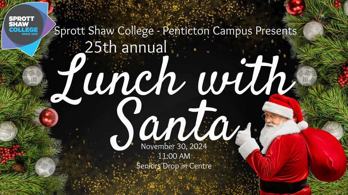 25th annual Lunch with Santa