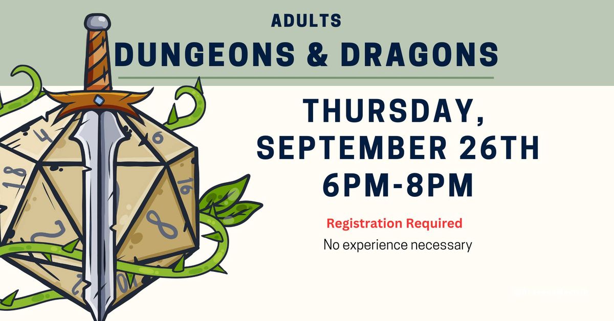 Dungeons & Dragons (Adults)