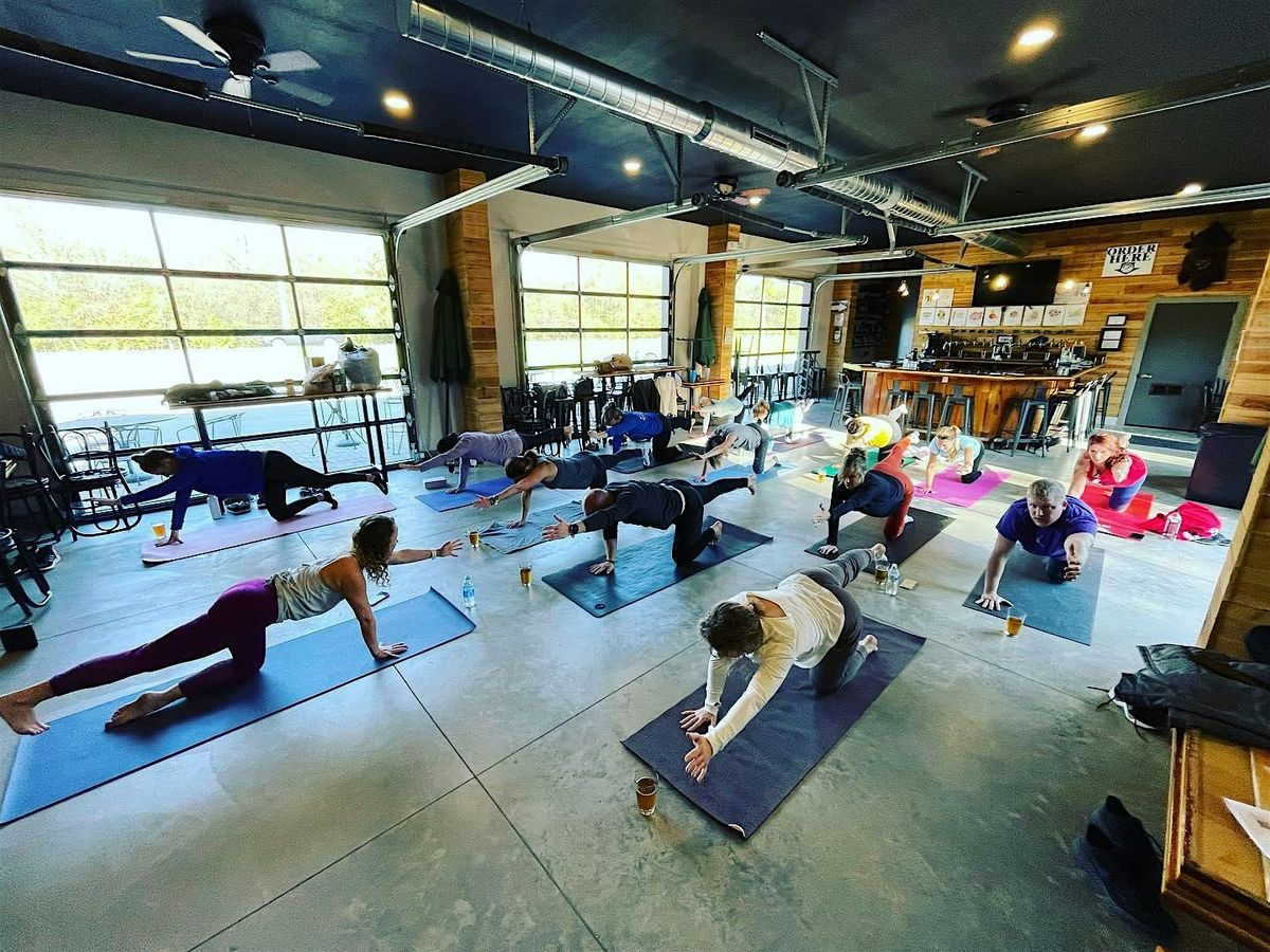 Beer Yoga at Buffalo Rock - BAYSIDE!