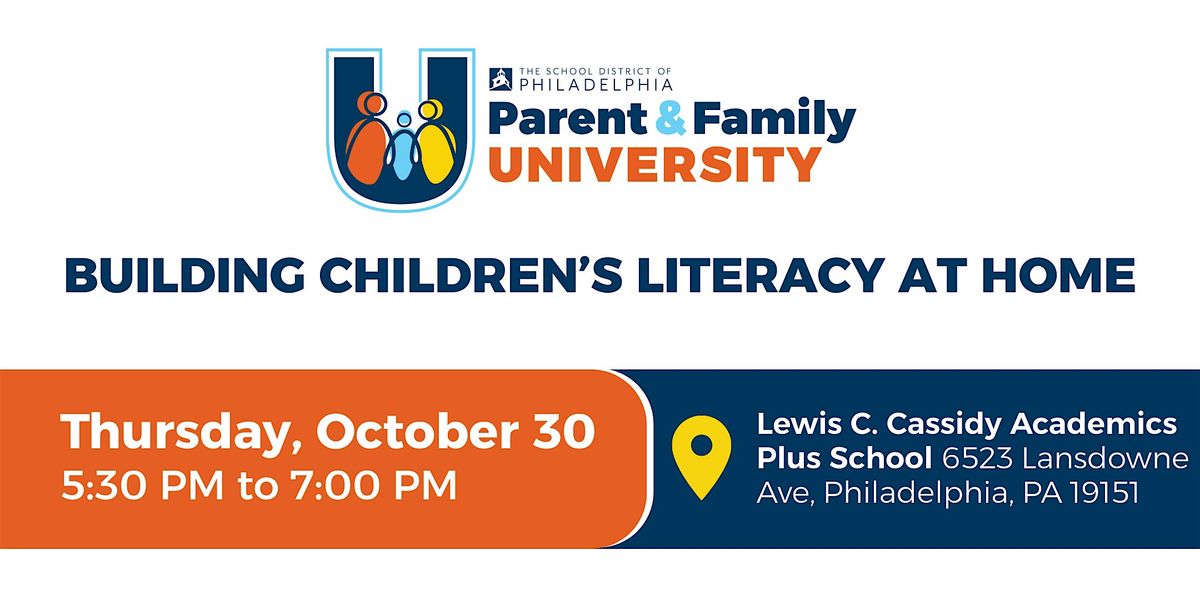 Building Children\u2019s Literacy at Home