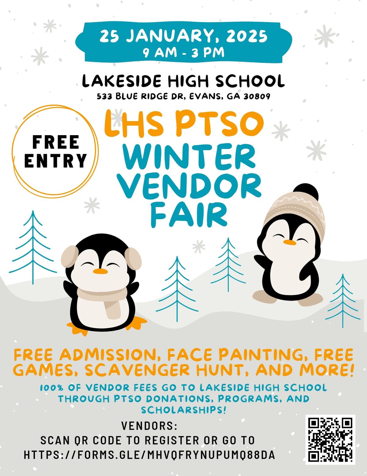 LHS PTSO Winter Vendor Fair