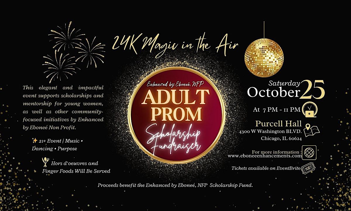 Adult Prom Scholarship Fundraiser