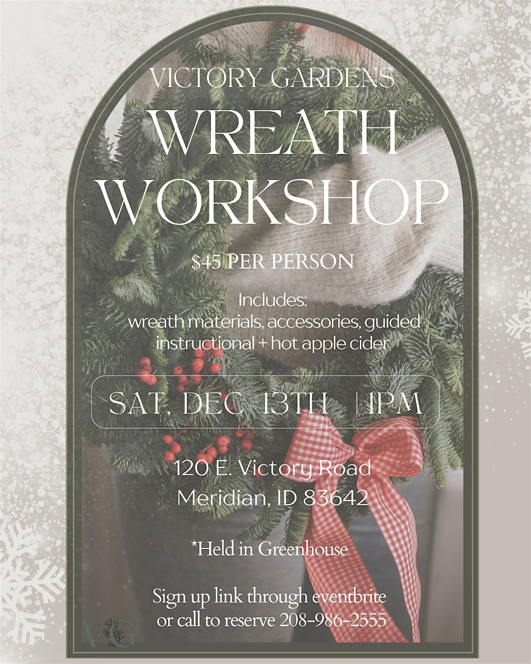 Victory Gardens Wreath Workshop
