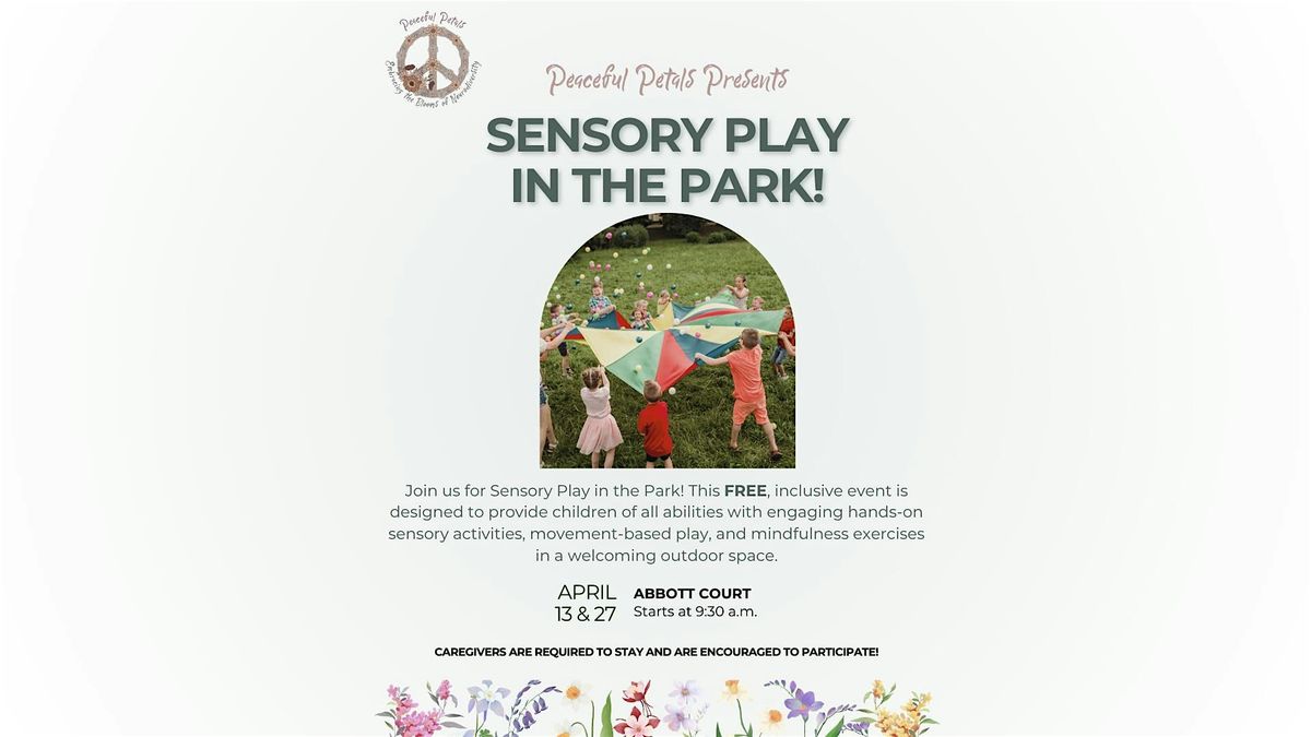 Sensory Play in the Park