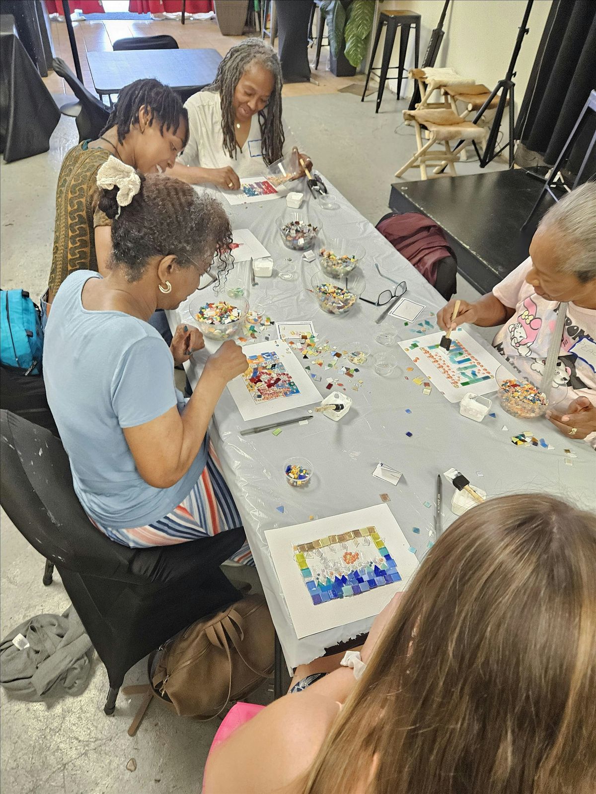 Mosaic Art Making