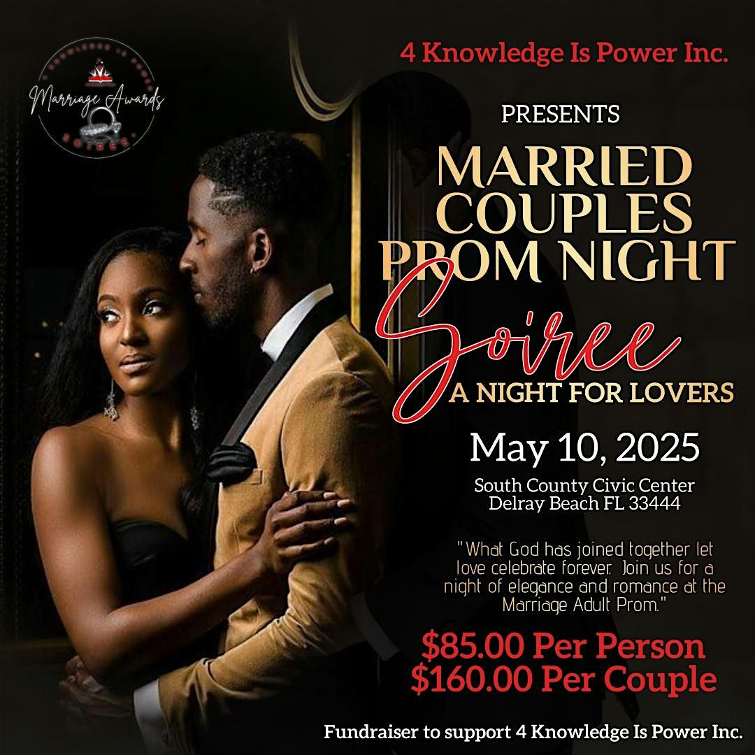 "PROM" Marriage Couples Soiree Night Out