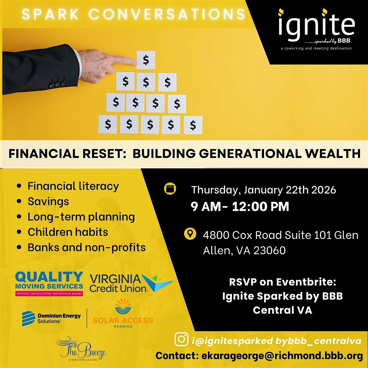 Spark Conversation: Building Generational Wealth