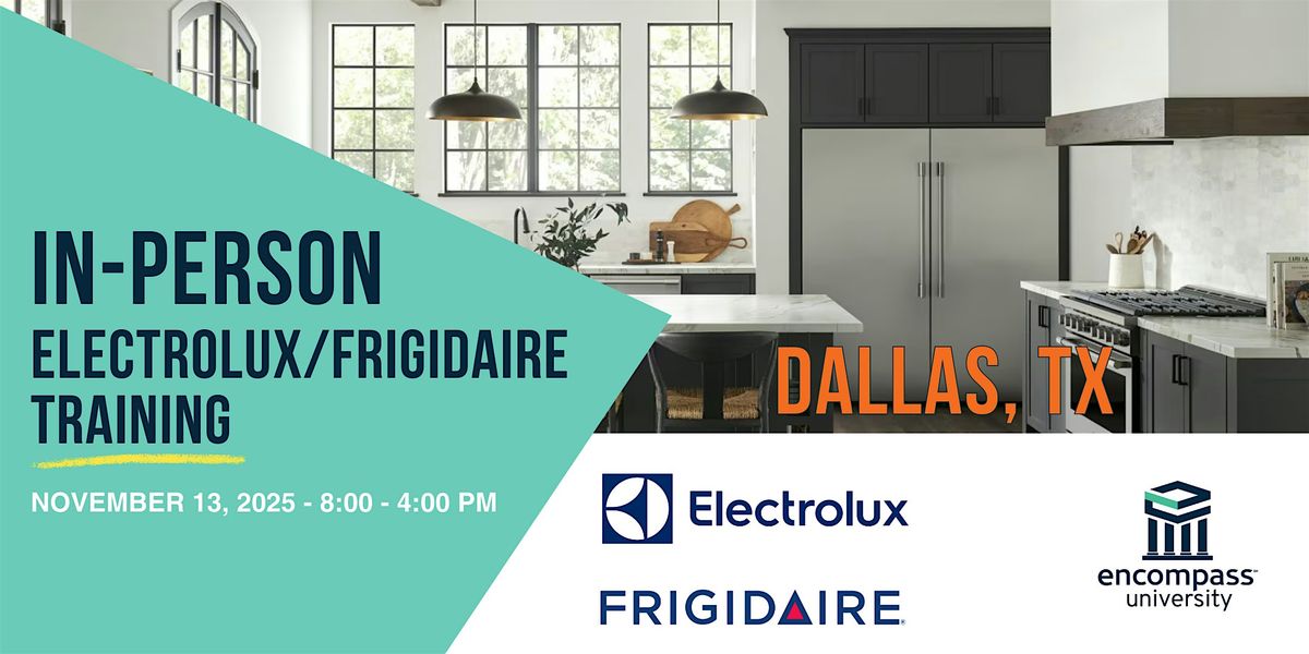 Electrolux\/Frigidaire  In-Person Training