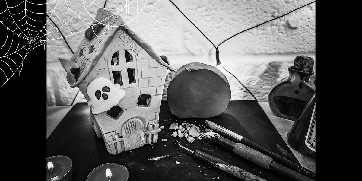 Haunted House Tealight Holder - Pottery Course