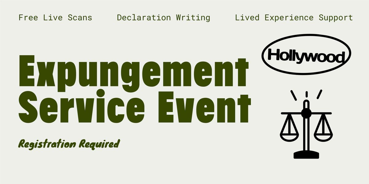 Hollywood Expungement Event