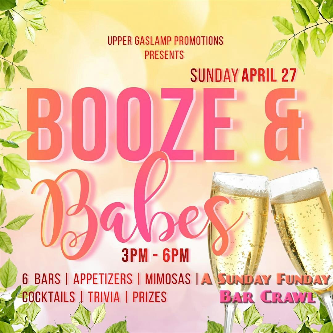 Booze & Babes Sunday Funday Bar Crawl