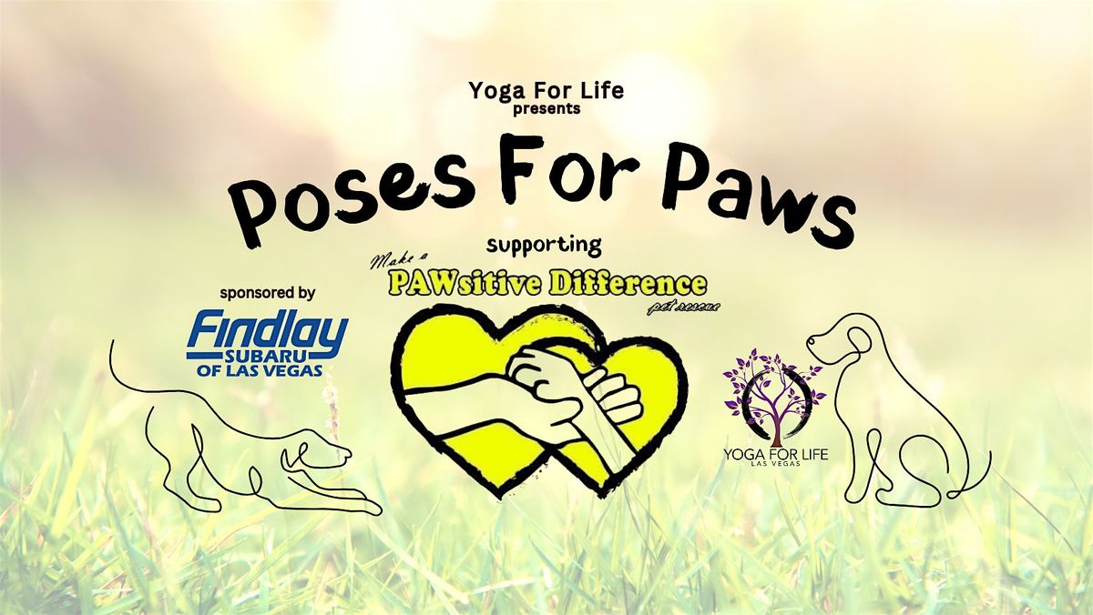 Poses For Paws supporting PAWsitive Difference