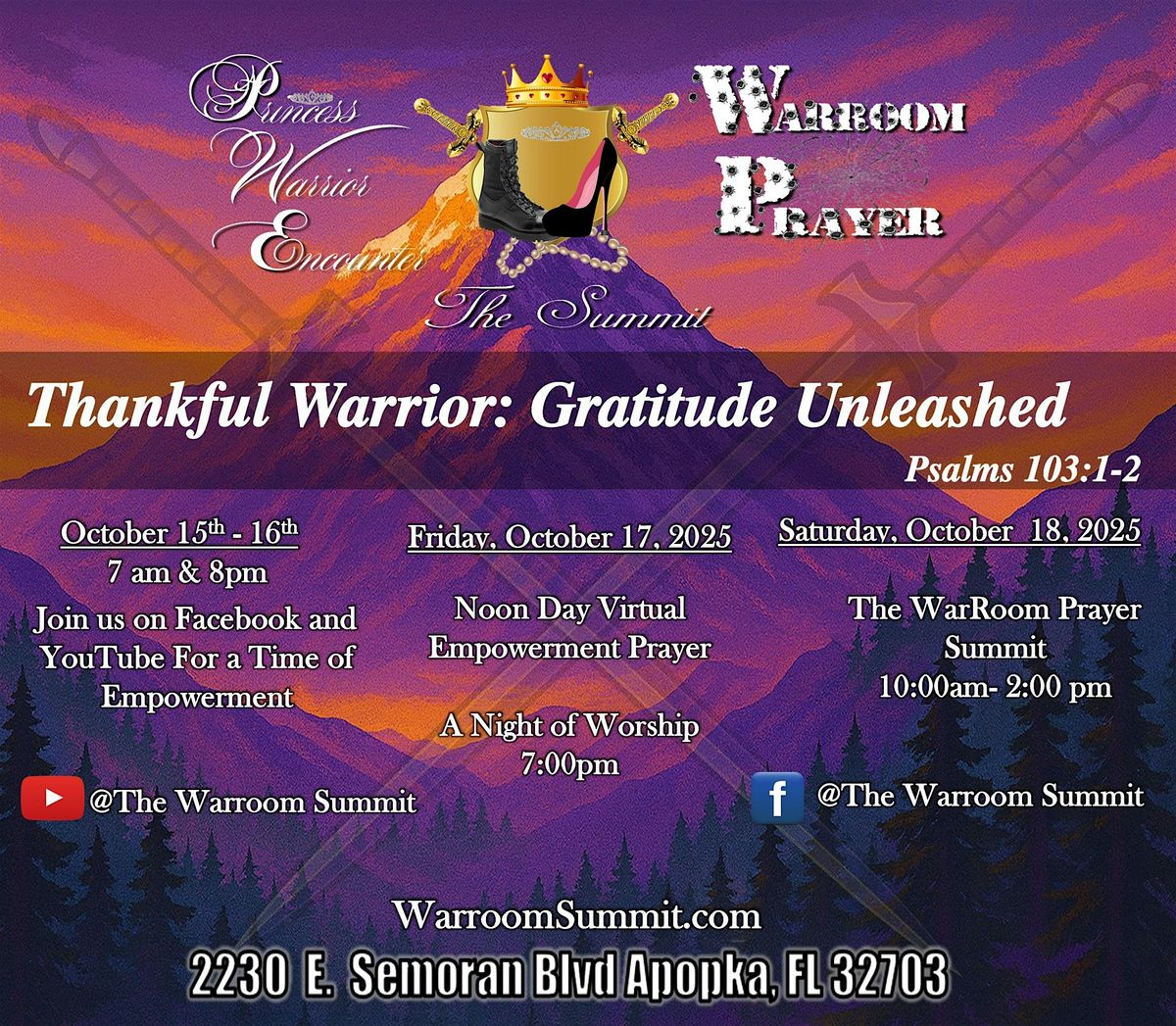 The WarRoom Summit: Thankful Warrior-Gratitude Unleashed