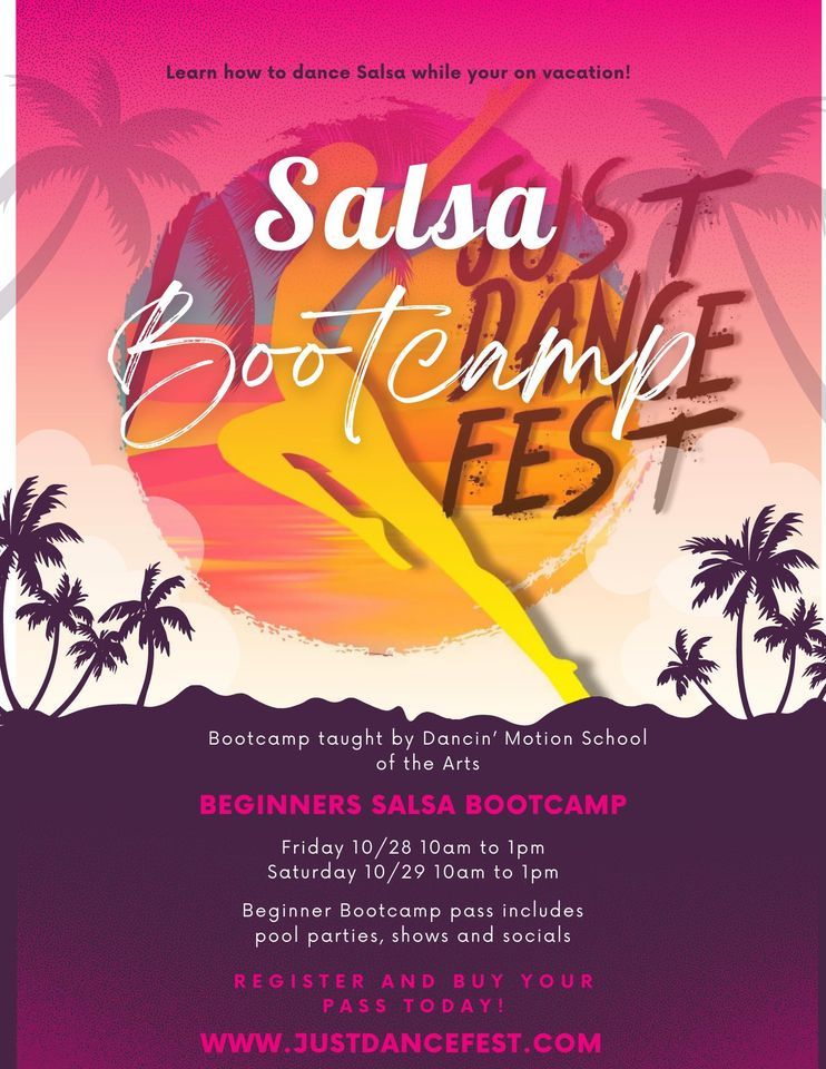 Learn How to Dance Salsa-Weekend Bootcamp @ Just Dance Fest
