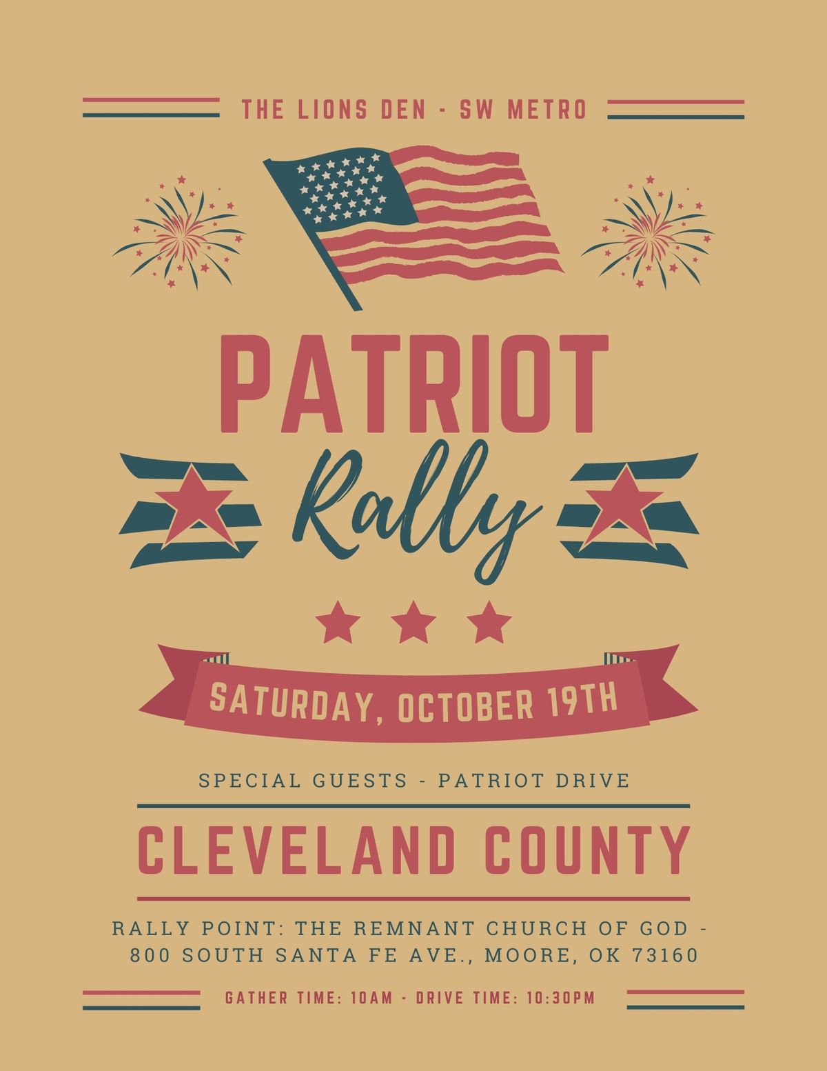 Cleveland County Patriot Rally