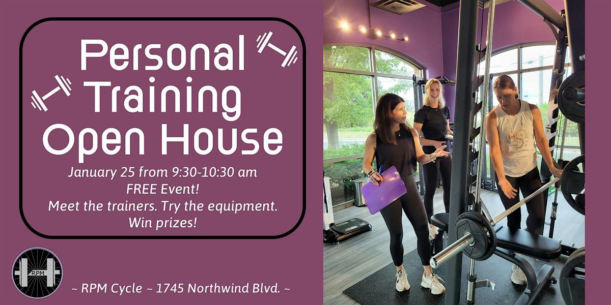 Personal Training Open House