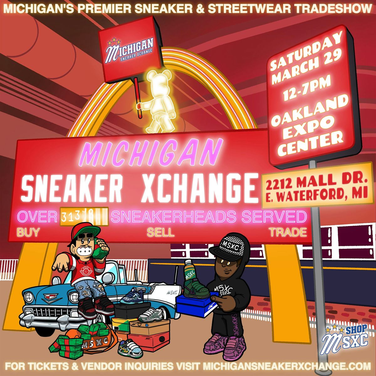 MICHIGAN SNEAKER XCHANGE - MARCH 29TH, 2025