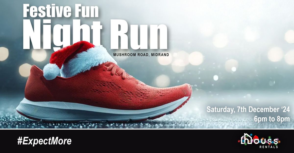 Festive Fun Night Run - 5km Route